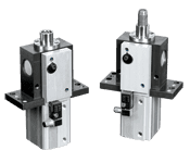 Series PLKD Pneumatic Disappearing Pin Clamp